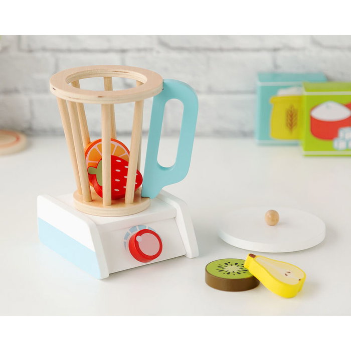 KioKids Batidora en bois avec fruits KioKids Batidora en bois avec fruits
