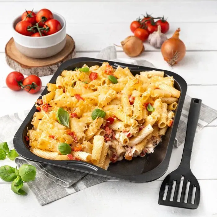 Zenker - Ensemble de 2 plats rectangulaires pour four - Antiadhésif - 37 x 27 cm et 28 x 23 cm - Idéal pour gratins et batch cooking Zenker - Ensemble de 2 plats rectangulaires pour four - Antiadhésif - 37 x 27 cm et 28 x 23 cm - Idéal pour gratins et batch cooking