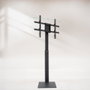Tooq FS2286M-B Support Sol pour TV 37-70 Pouces VESA 200x200 à 600x400 mm Rotation 90° Noir