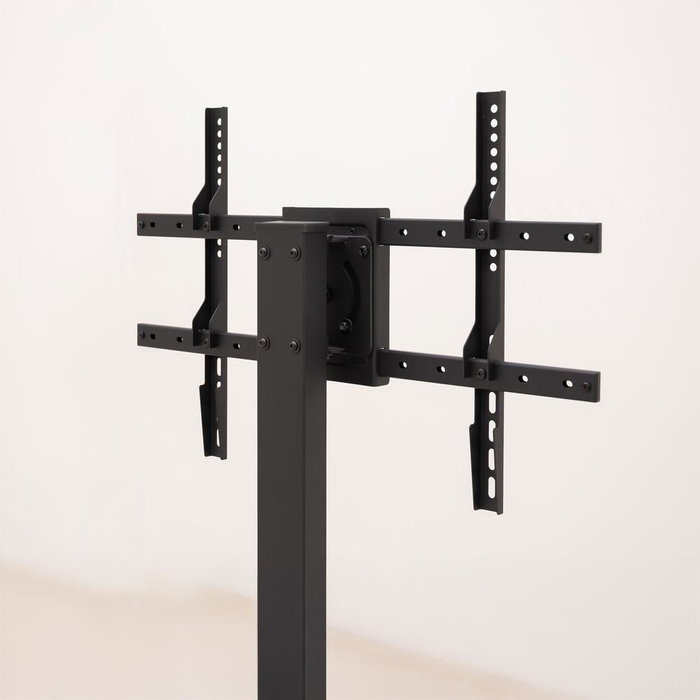 Tooq FS2286M-B Support Sol pour TV 37-70 Pouces VESA 200x200 à 600x400 mm Rotation 90° Noir