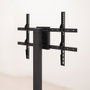 Tooq FS2286M-B Support Sol pour TV 37-70 Pouces VESA 200x200 à 600x400 mm Rotation 90° Noir