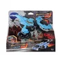 VTech Switch & Go Dinos Fire Lazor Super Vélociraptor - Jouet Transformable Voiture Dinosaure avec Sons et Lumières - Version Française - Dès 4 ans