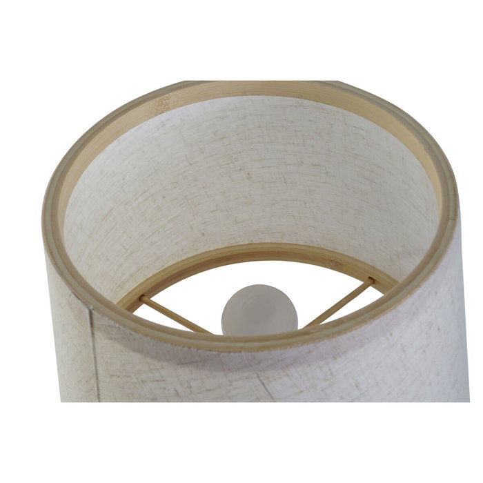 Lampe de bureau DKD Home Decor Marron Naturel Bambou 50 W 220 V 26 x 26 x 45 cm