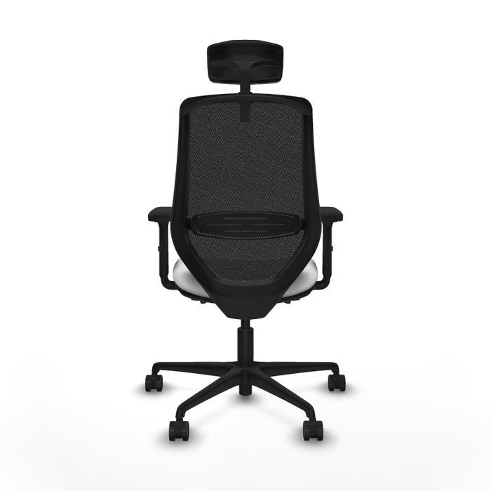 Piqueras y Crespo Chaise de Bureau Mardos avec Appui-tête et Mécanisme Sincro/Traslack - Blanc/Noir Piqueras y Crespo Chaise de Bureau Mardos avec Appui-tête et Mécanisme Sincro/Traslack - Blanc/Noir