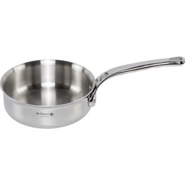 De Buyer Affinity Sauteuse en acier inoxydable droite 16 cm