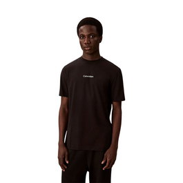 T-shirt à manches courtes homme Calvin Klein Noir 14 ans