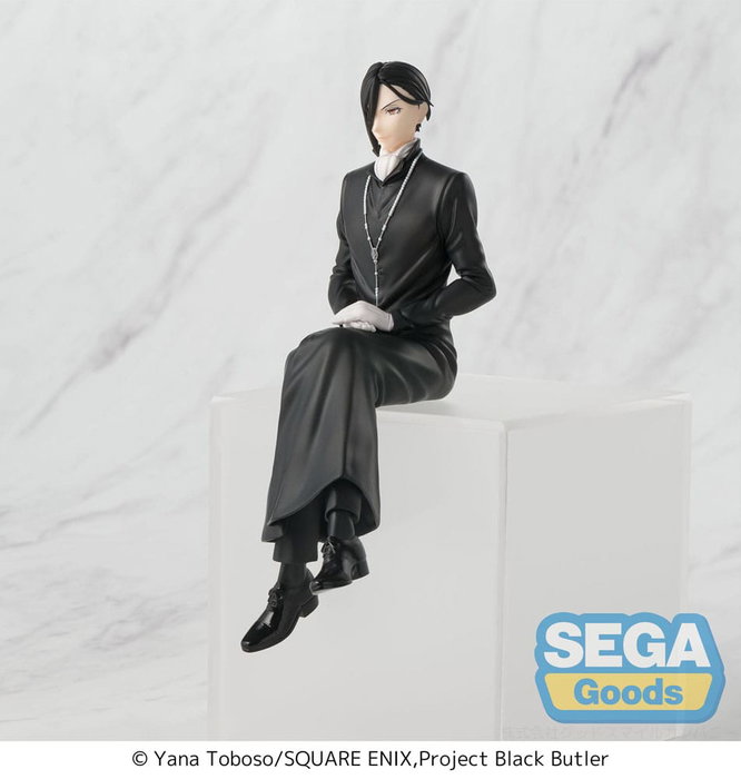 Sega Black Butler: Boarding School statuette PM Perching Sebastian Michaelis 16 cm