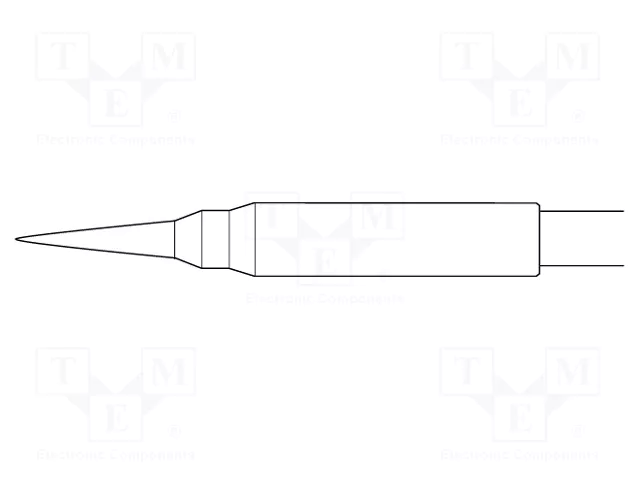 JBC TOOLS Pointe conique 0,1mm JBC TOOLS Pointe conique 0,1mm