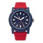 Nautica NAPATF204 Montre Analogique Bleu et Rouge