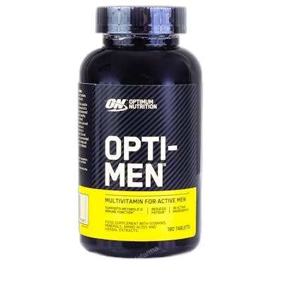 Optimum Nutrition Opti-Men 180 comprimés - Complément alimentaire multivitaminé pour hommes Optimum Nutrition Opti-Men 180 comprimés - Complément alimentaire multivitaminé pour hommes