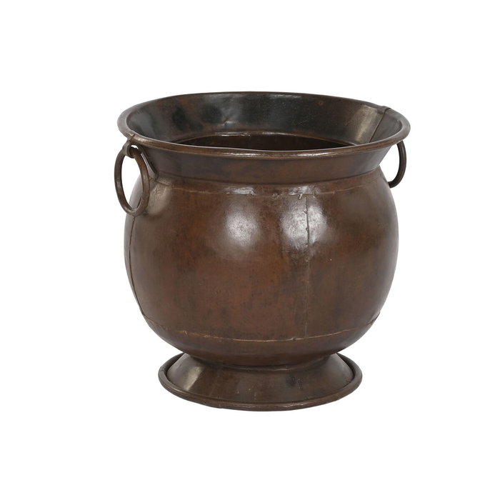 Home ESPRIT Vase Marron Fer 46 x 46 x 44 cm Home ESPRIT Vase Marron Fer 46 x 46 x 44 cm