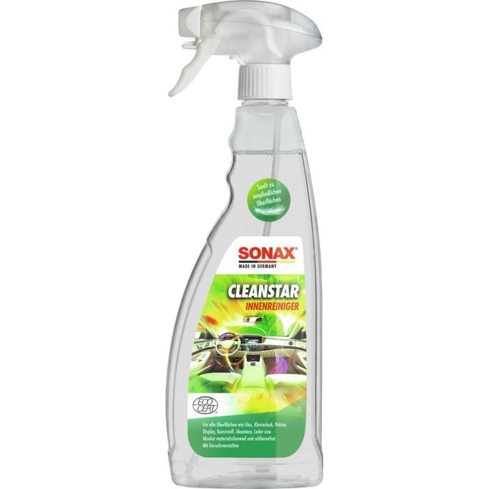Sonax Cleanstar Nettoyant d'Intérieur - Spray 750ml