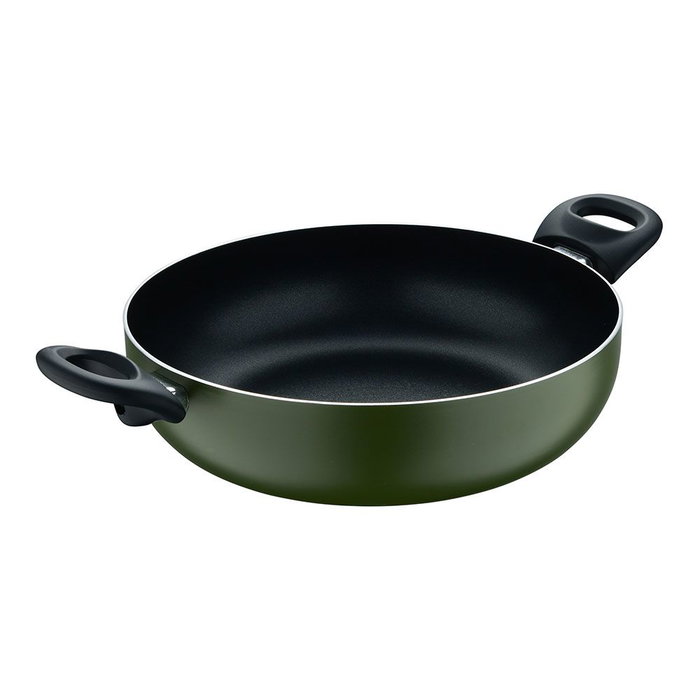 San Ignacio PQ-7764C Casserole en aluminium pressé avec revêtement antiadhésif et couvercle en verre, compatible induction, Ø28 x 8 cm San Ignacio PQ-7764C Casserole en aluminium pressé avec revêtement antiadhésif et couvercle en verre, compatible induction, Ø28 x 8 cm