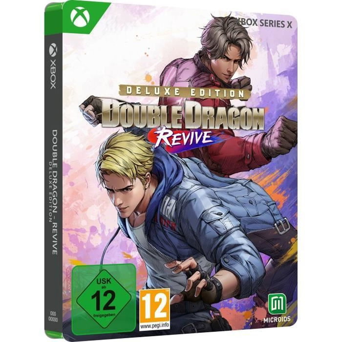 Microids Double Dragon : Revive - Édition Deluxe - Xbox Series X Microids Double Dragon : Revive - Édition Deluxe - Xbox Series X