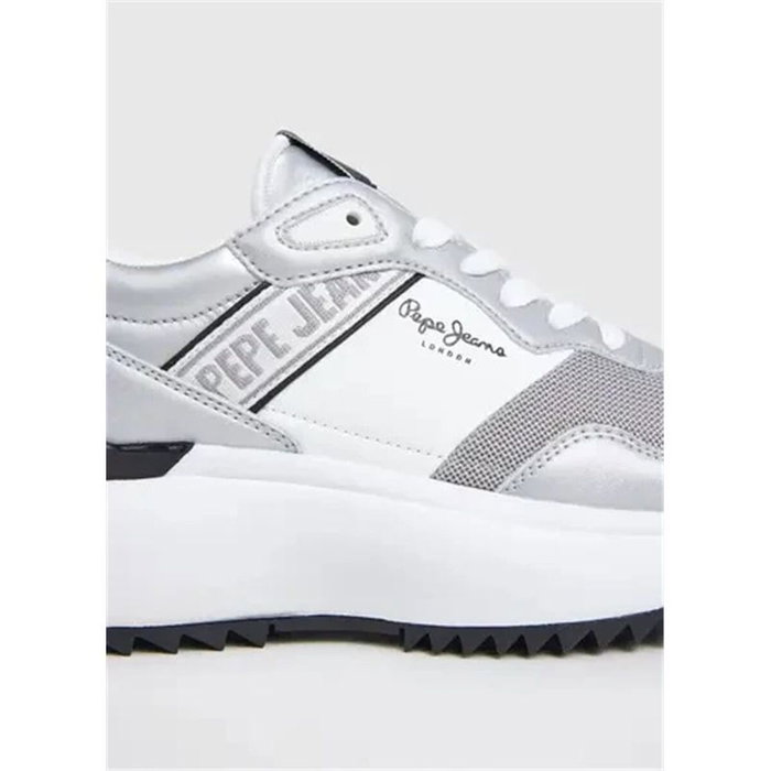 Baskets Casual pour Femme Pepe Jeans Kimi Mesh Gris 35