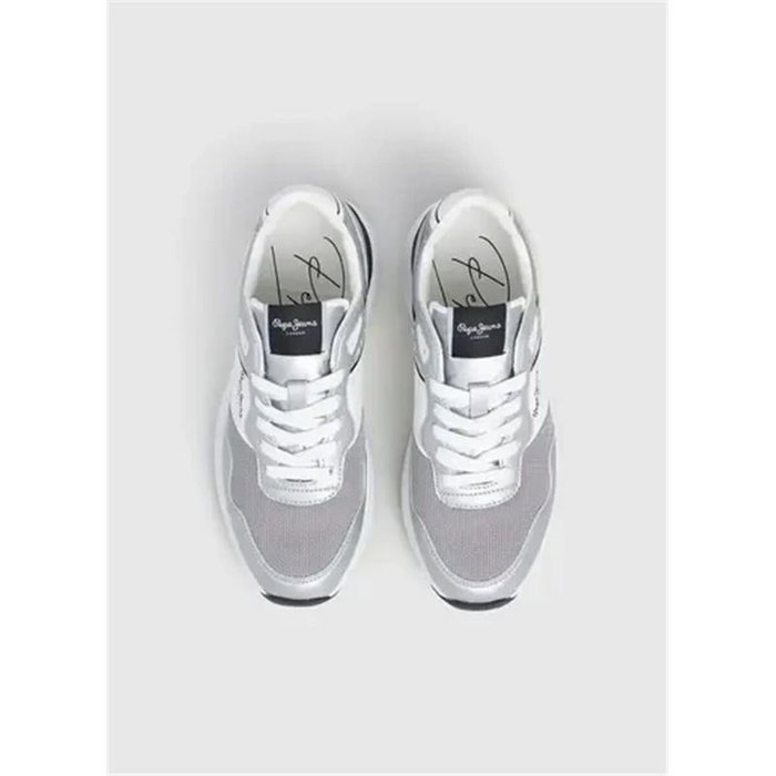 Baskets Casual pour Femme Pepe Jeans Kimi Mesh Gris 35