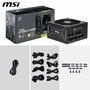 Bloc d’Alimentation MSI 306-7ZP1B11-CE0 750 W 80 Plus Gold ATX