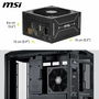 Bloc d’Alimentation MSI 306-7ZP1B11-CE0 750 W 80 Plus Gold ATX