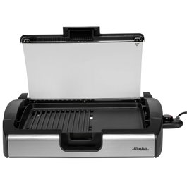 Steba VG 200 Grill de table avec couvercle en verre