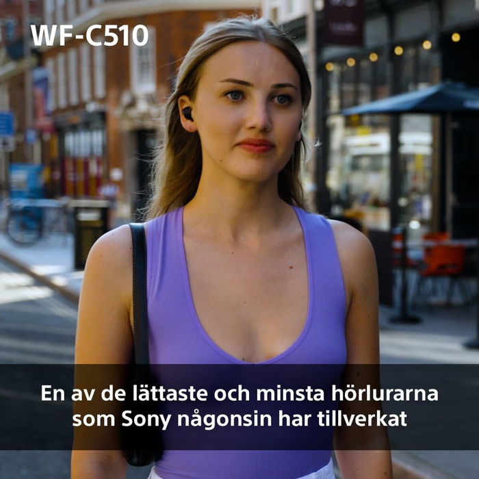 Écouteurs in Ear Bluetooth Sony WFC510W Blanc