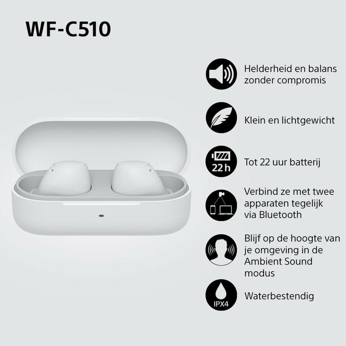 Sony WF-C510 Blanc