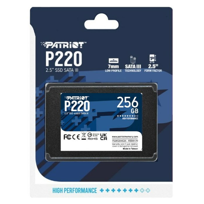 Disque dur Patriot Memory P220 256GB 256 GB SSD Disque dur Patriot Memory P220 256GB 256 GB SSD