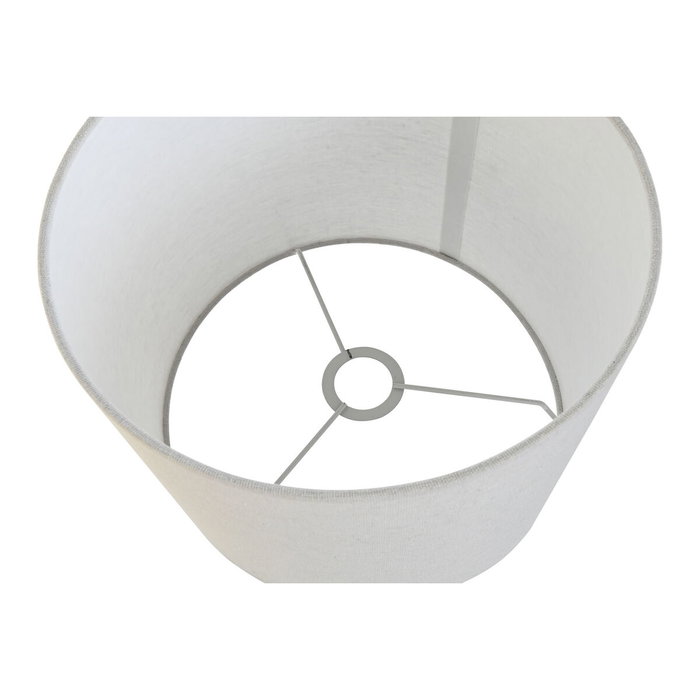 Écran de lampe Home ESPRIT Beige Lin Métal 40 x 40 x 28 cm (2 Unités)