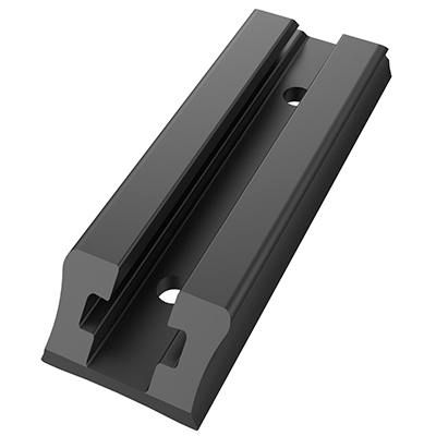RAM Mounts Tough-Track Rail de montage en composite 3 pouces avec extrémité conique noir de 3 pouces avec extrémité conique noir