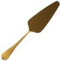 Home Deco Factory Spatule à pâtisserie dorée 22 cm
