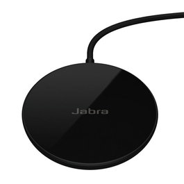 Jabra - Chargeur à induction sans fil certifié Qi, Pad de recharge avec câble USB-A - Compatible Jabra Evolve2 Buds, Elite et appareils Qi