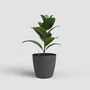 Artevasi San Remo SWS 42 MA - Pot de fleurs sur pieds pour intérieur et extérieur en plastique résistant aux UV - Gris anthracite - 42,3 L (Ø43,3 x H39,5 cm)