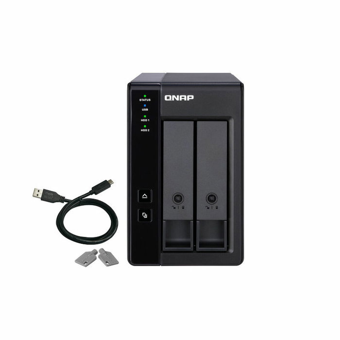 Stockage en Réseau NAS Qnap TR-002 Noir Stockage en Réseau NAS Qnap TR-002 Noir