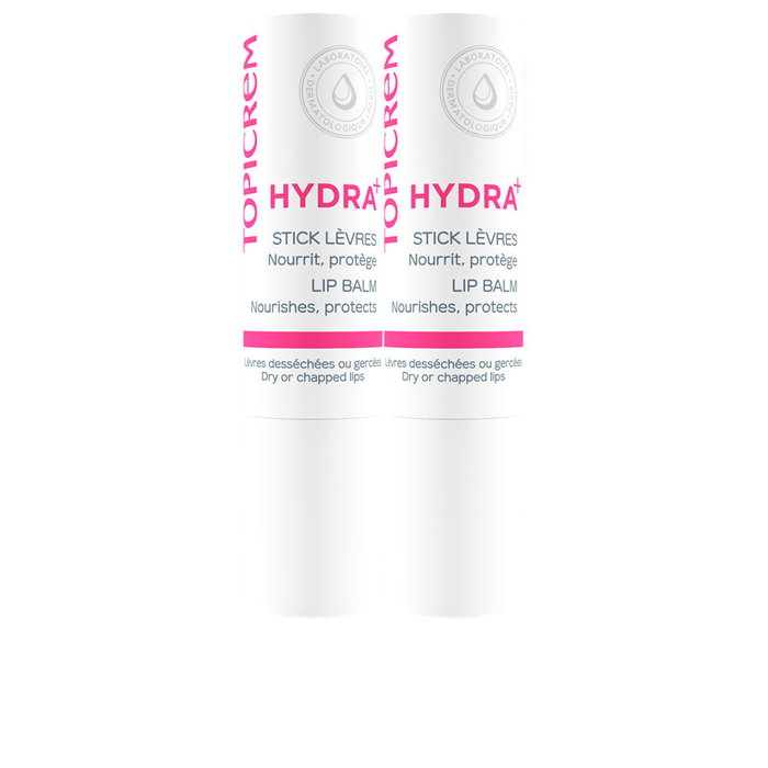 Topicrem Baume à Lèvres Hydra+ Ultra-Hydratant Lot de 2 x 4 g Nutrition Profonde Réparation Lèvres Sèches et Gercées Topicrem Baume à Lèvres Hydra+ Ultra-Hydratant Lot de 2 x 4 g Nutrition Profonde Réparation Lèvres Sèches et Gercées
