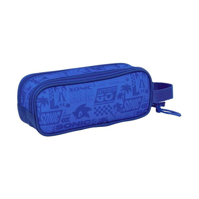 Safta Fourre-tout Sonic Bleu 21 x 8 x 6 cm
