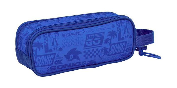 Safta Portatodo Doble Sonic 21x8x6 cm - Boite de rangement double pour enfant (36 mois et plus)