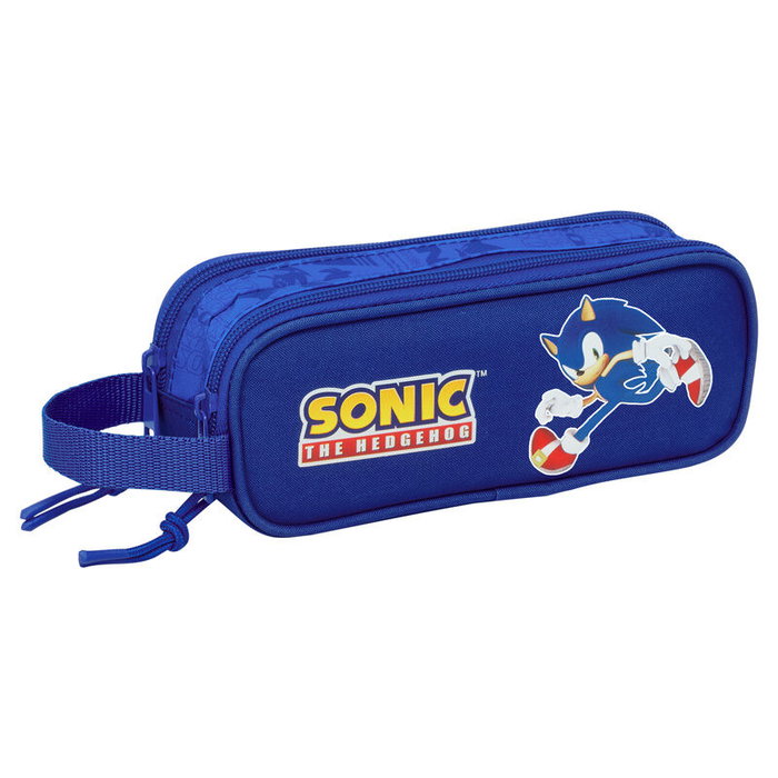 Safta Fourre-tout Sonic Bleu 21 x 8 x 6 cm