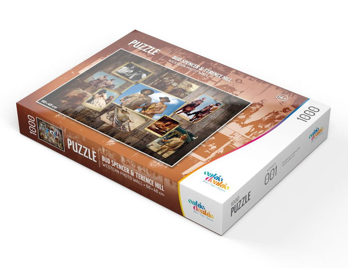 Bud Spencer & Terence Hill puzzle Western Photo Wall (1000 pièces) Bud Spencer & Terence Hill puzzle Western Photo Wall (1000 pièces)