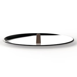 Alessi PU200/28 - Tapa de casserole induction 28 cm inox 18/10 - Design Patricia Urquiola