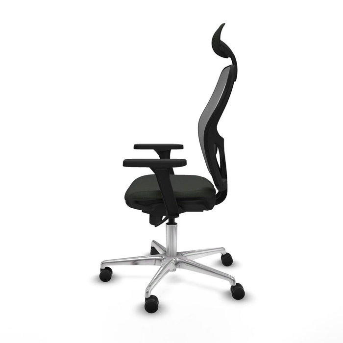 Piqueras y Crespo 3D086N1 Chaise de Bureau avec Appui-tête Noir Piqueras y Crespo 3D086N1 Chaise de Bureau avec Appui-tête Noir