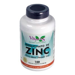 VBYOTICS Zinc Bisglycinate 180 Gélules - Forme la Plus Absorbable
