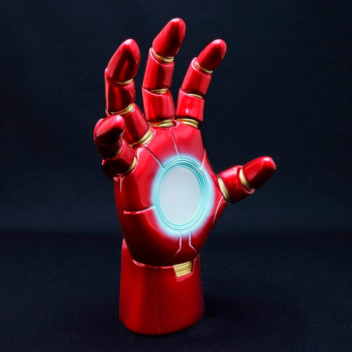 DIAMOND SELECT - Statue Iron Man Heroic Hands de Marvel en résine peinte - Hauteur 25 cm