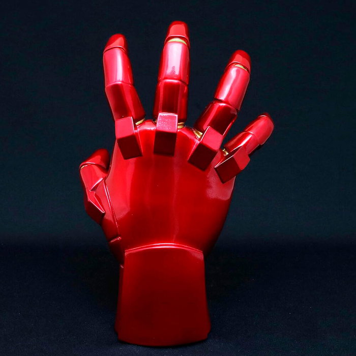 DIAMOND SELECT - Statue Iron Man Heroic Hands de Marvel en résine peinte - Hauteur 25 cm