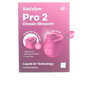 Satisfyer Pro 2 Classic Blossom - Stimulateur Vague Clitoridien Rose avec Technologie sans Contact et Membrane Liquid Air - 11 Modes