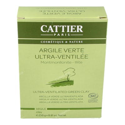 CATTIER Argile Verte Ultra Ventilée 250g CATTIER Argile Verte Ultra Ventilée 250g