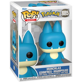 FUNKO - Figurine POP Pokemon en vinyle - Munchlax - 9 cm - Collectionneur - Avec boîte vitrine