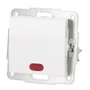 GSC Evolution Pulsador empotrable Gamma Blanco avec indicateur LED