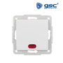 GSC Evolution Pulsador empotrable Gamma Blanco avec indicateur LED