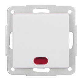 GSC Evolution Pulsador empotrable Gamma Blanco avec indicateur LED