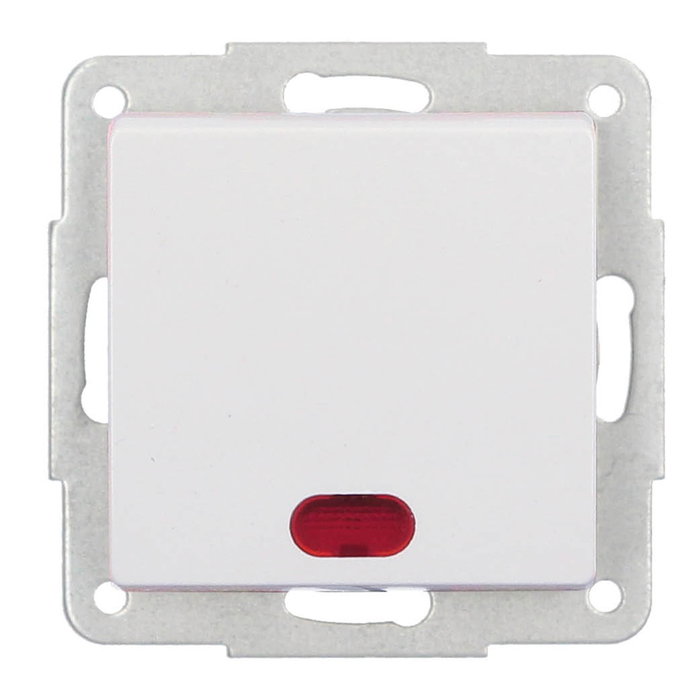 GSC Evolution Pulsador empotrable Gamma Blanco avec indicateur LED GSC Evolution Pulsador empotrable Gamma Blanco avec indicateur LED