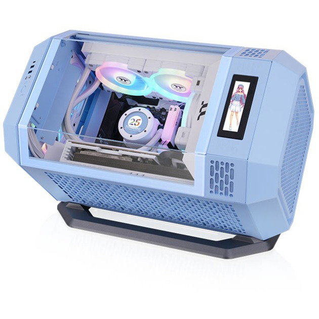 Thermaltake Kit de Support pour Boîtier Tower 250 Azul Hydrangea, Conversion Tour vers Rack, Filtre Anti-Poussière, Dimensions 459x145x266mm